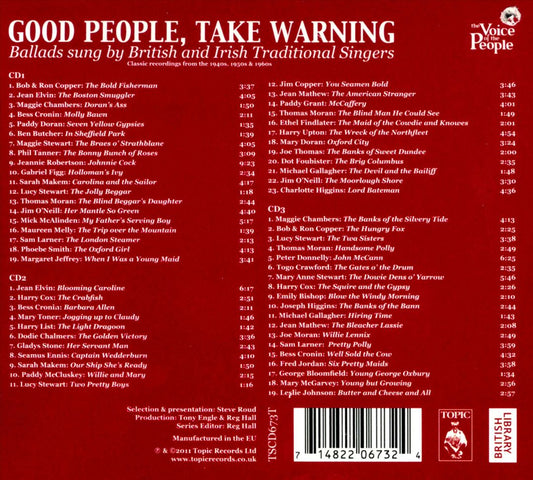 Good People Take Warning cover art