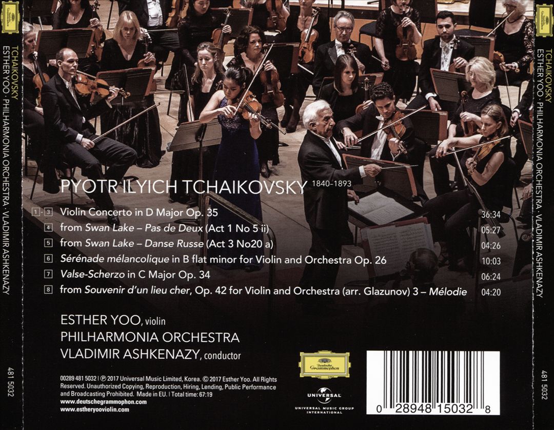 Tchaikovsky cover art