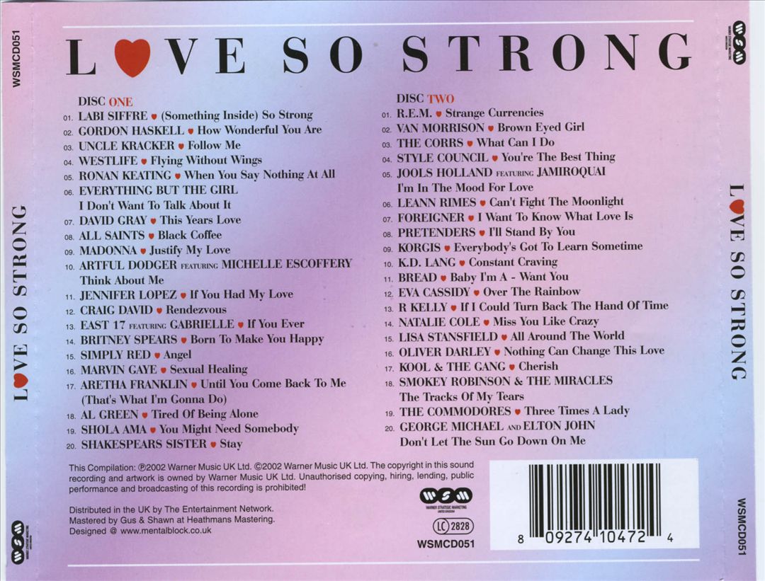 Love So Strong cover art