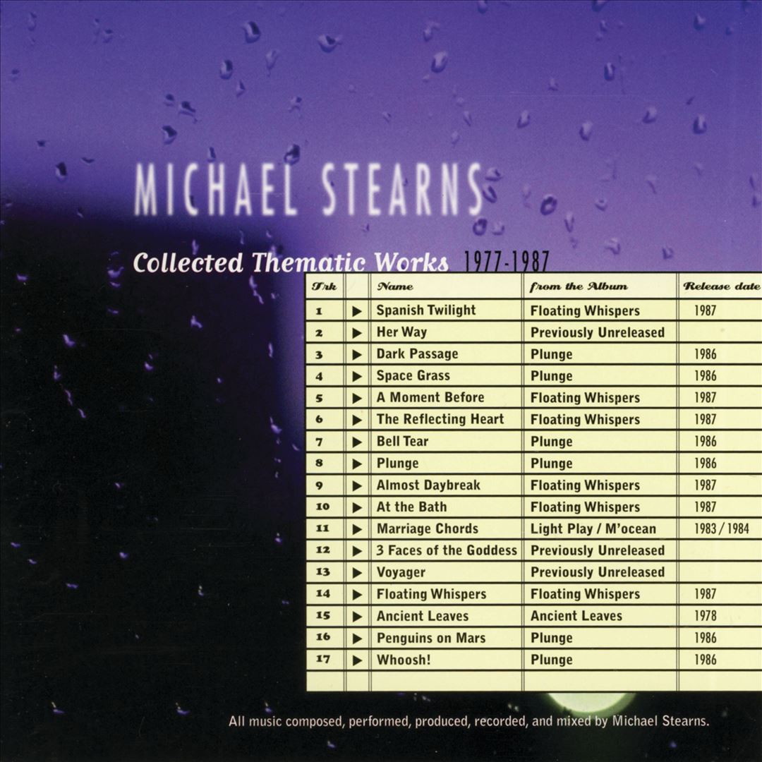 Collected Thematic Works 1977-1987 cover art