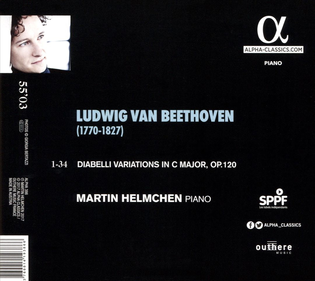 Beethoven: Diabelli Variations cover art