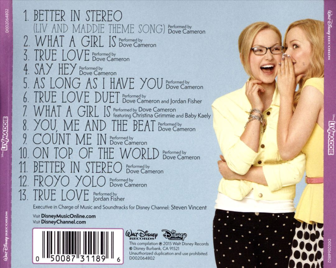 Liv and Maddie [Music from the TV Series] cover art