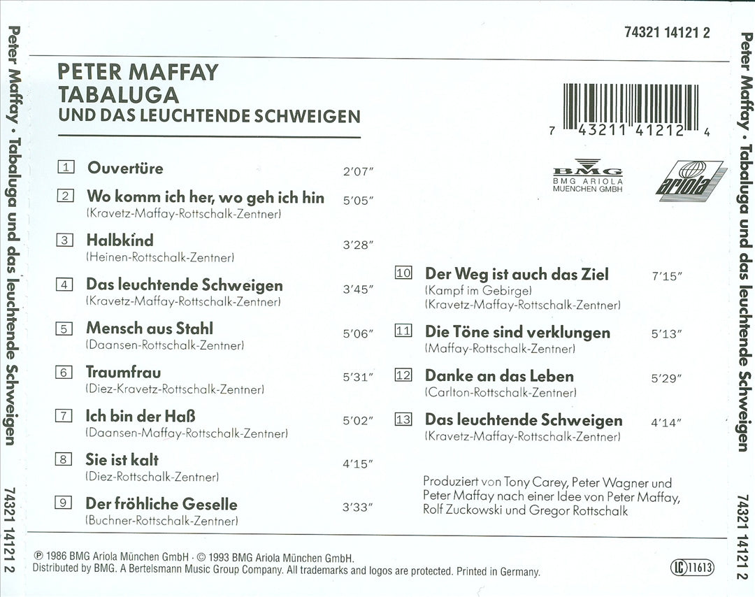 Tabaluga und das Leuchtende Schweigen [Bonus Track] cover art