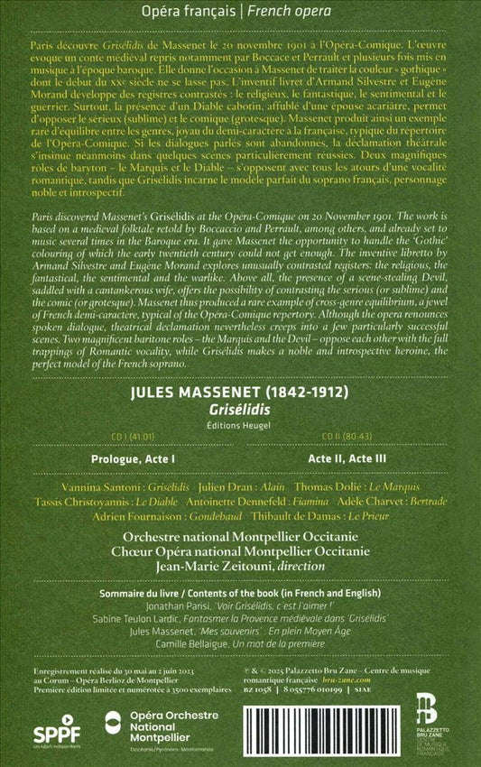 Jules Massenet: Grisélidis cover art
