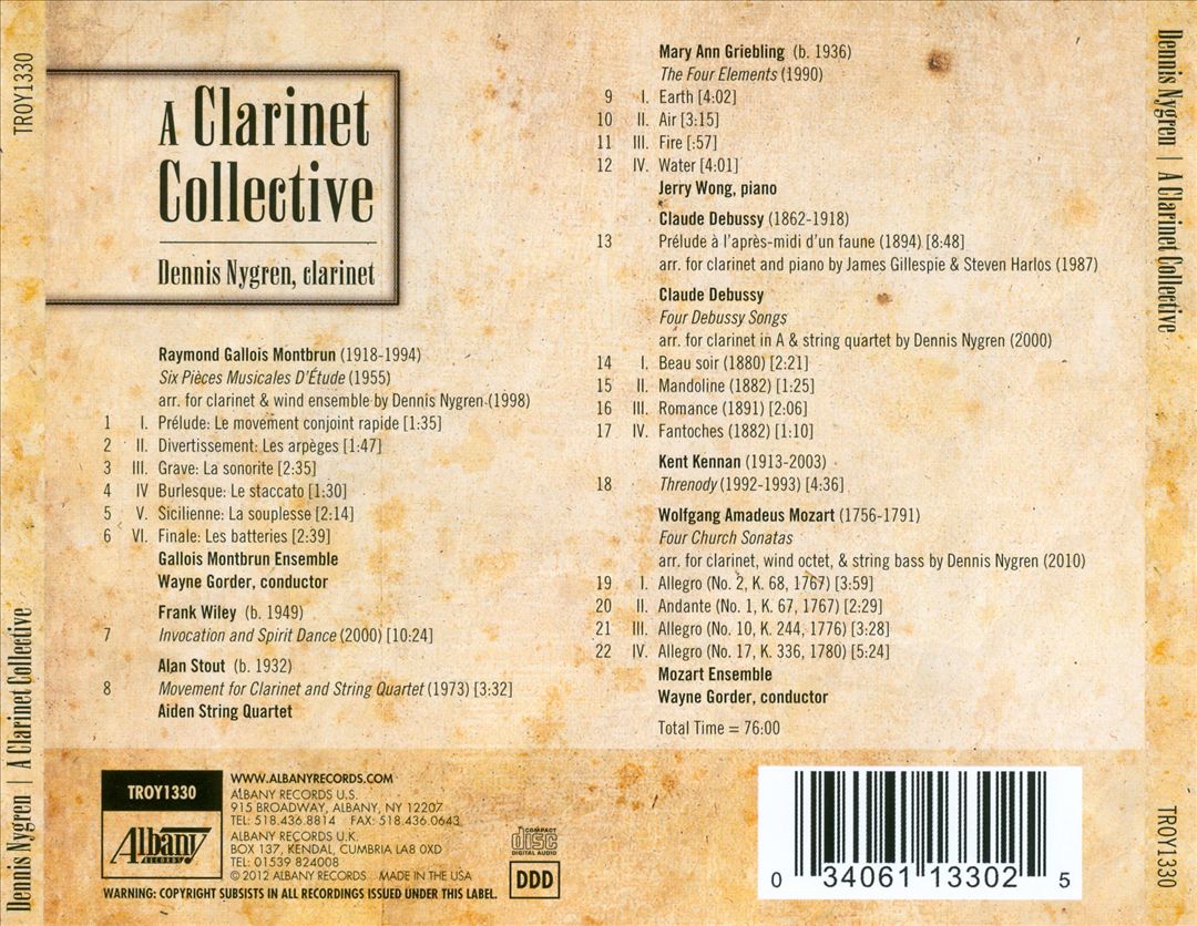 Clarinet Collective cover art