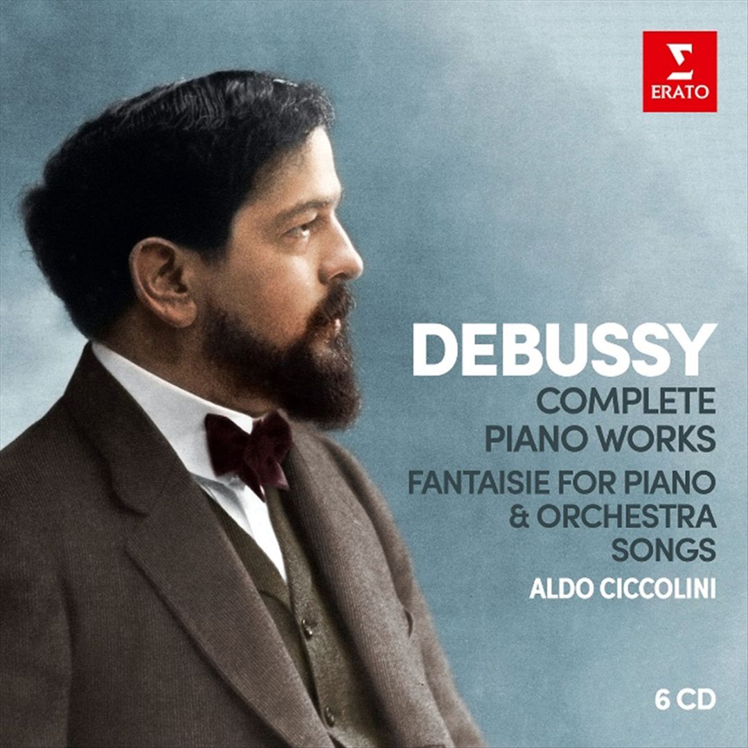 Debussy: Complete Piano Works; Fantasie for Piano & Orchestra; Songs cover art