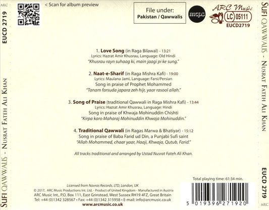Sufi Qawwalis cover art
