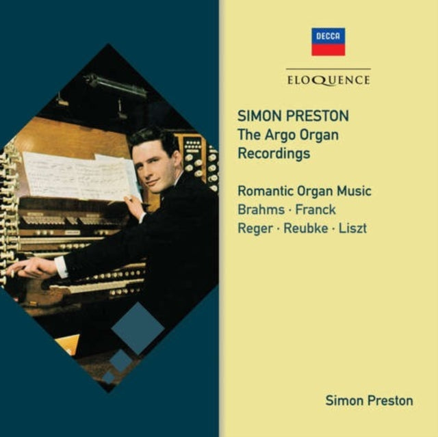 Argo Organ Recordings: Romantic Organ Music cover art