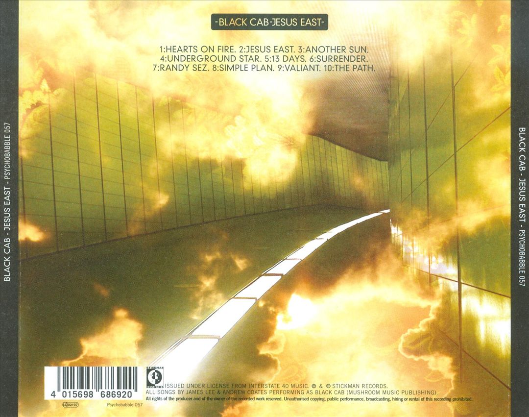 Jesus East cover art