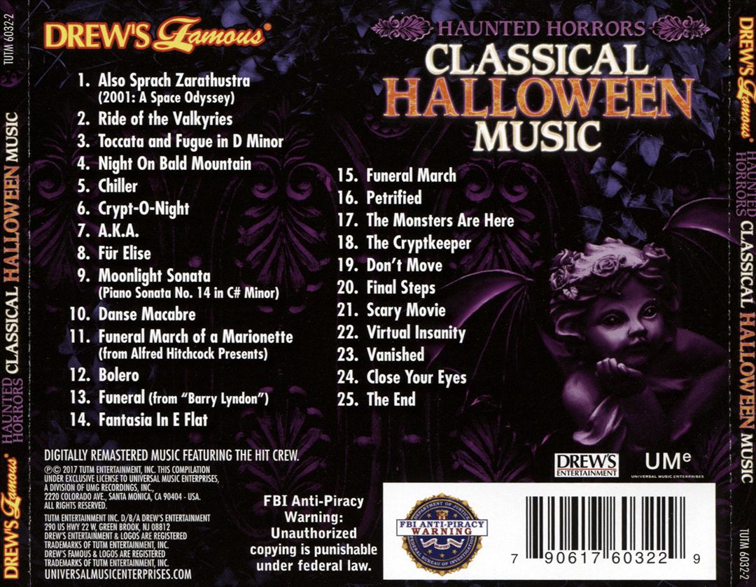Haunted Horrors: Classical Halloween Music cover art