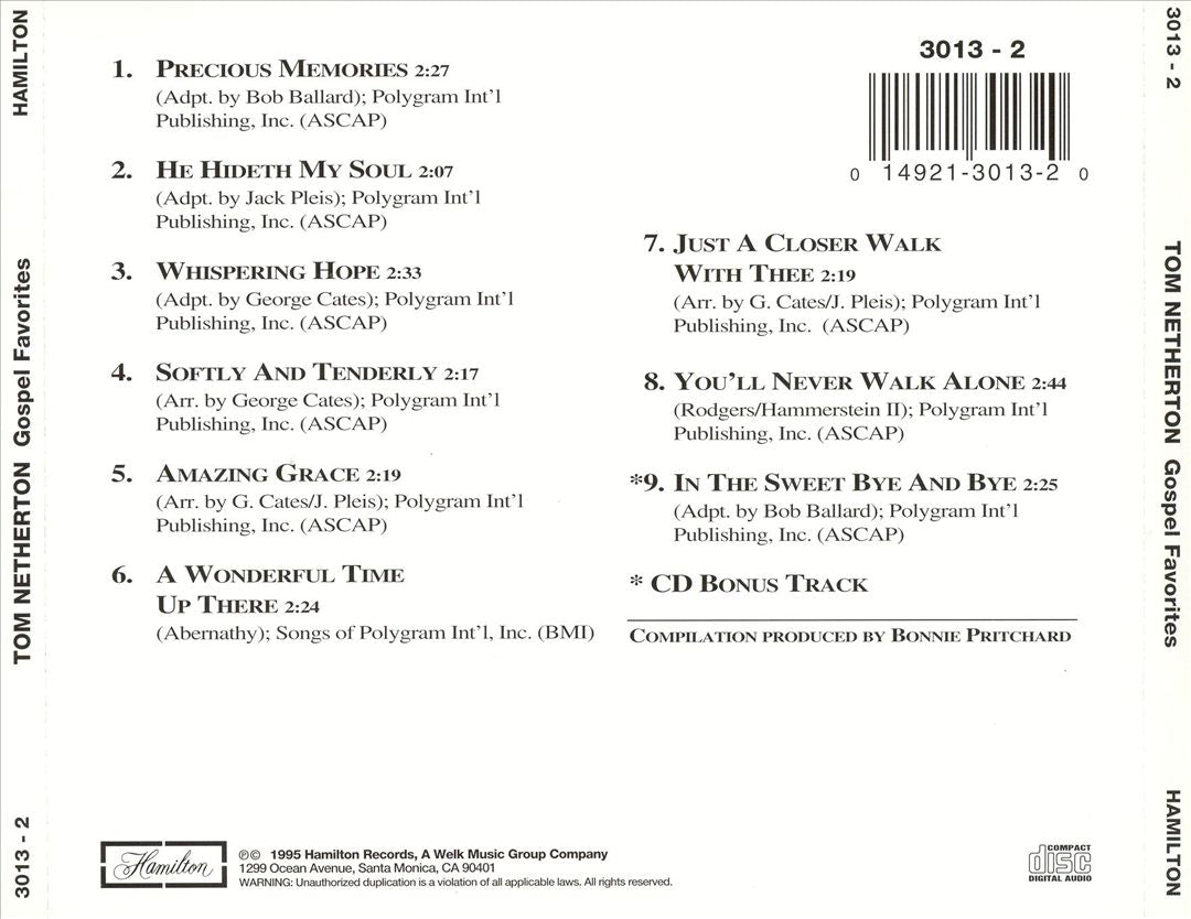Gospel Favorites cover art