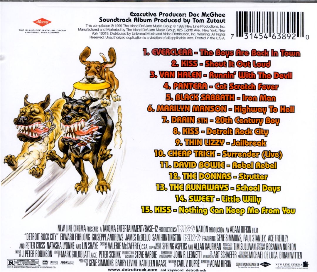 Detroit Rock City cover art