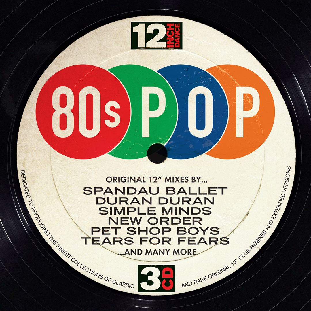 12" Dance: 80s Pop cover art