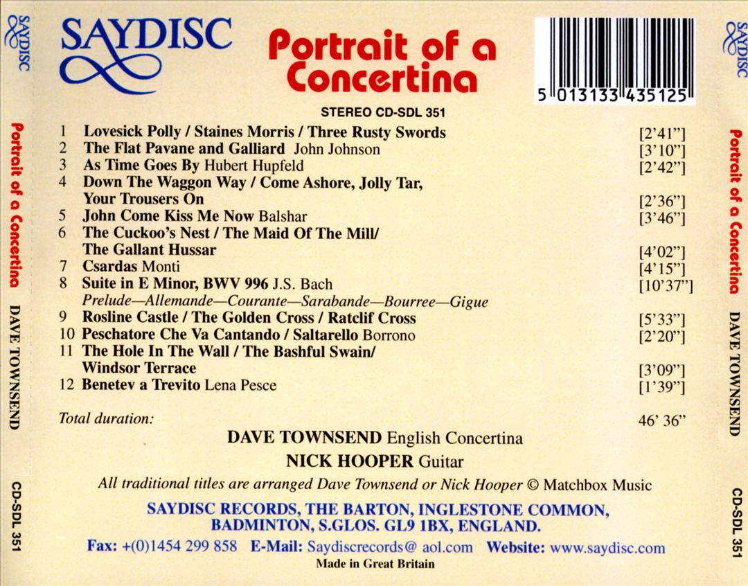 Portrait of a Concertina cover art