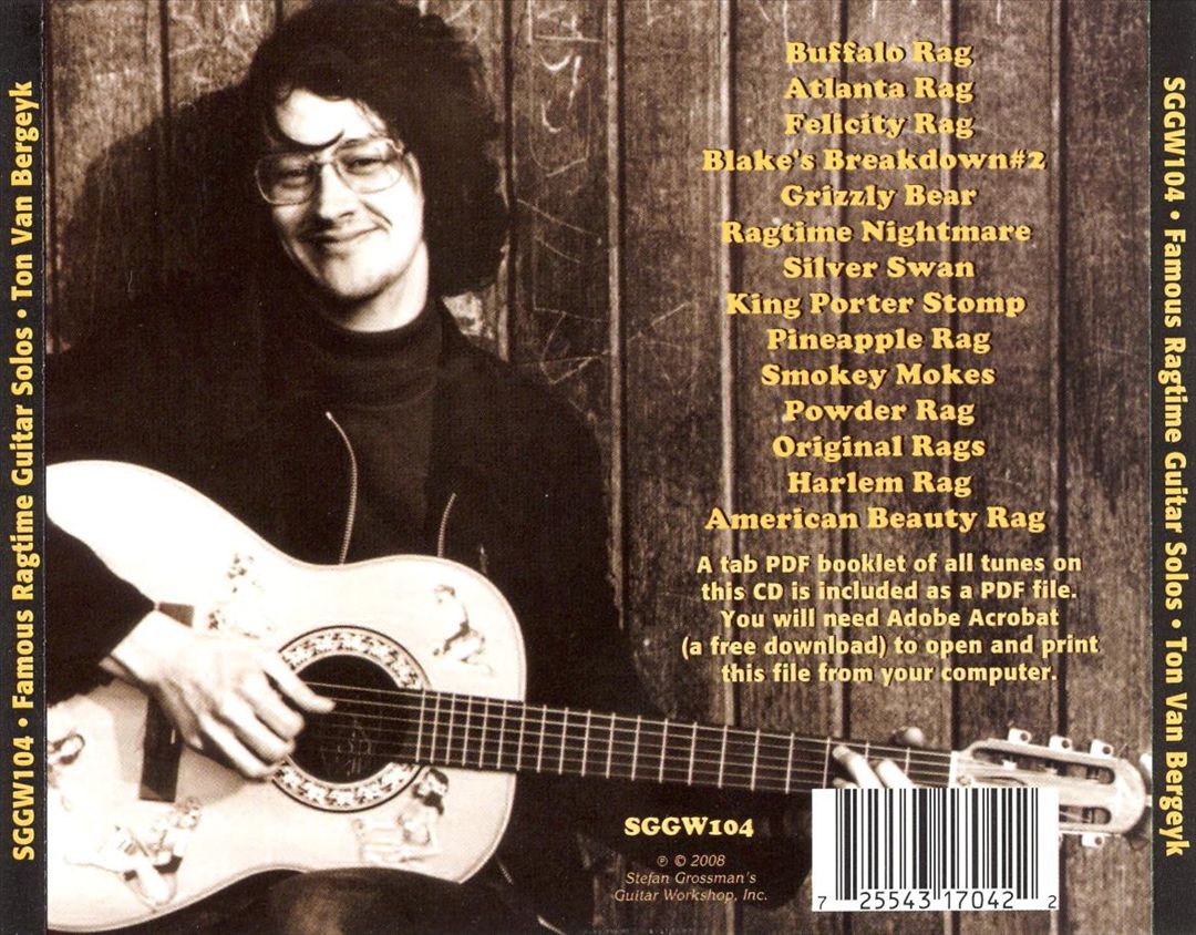 Famous Ragtime Guitar Solos [Bonus Tracks] cover art