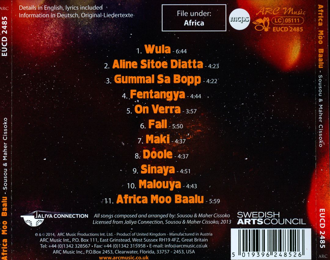 Africa Moo Baalu cover art