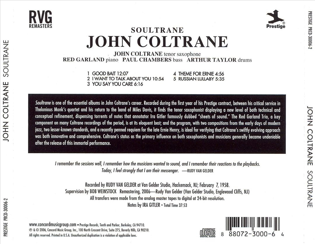 Soultrane cover art
