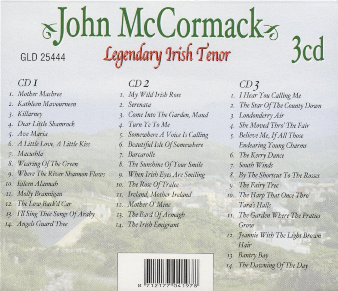 John McCormack: Legendary Irish Tenor, Vol. 3 cover art