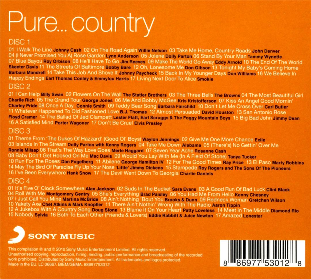 Pure...Country cover art