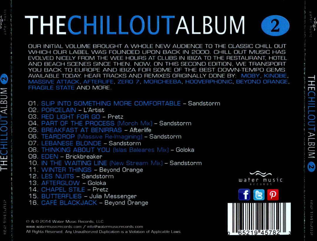 Chillout Album, Vol. 2 [Water] cover art