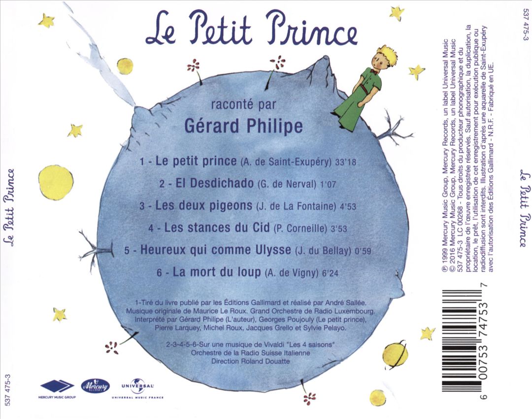 Petit Prince cover art