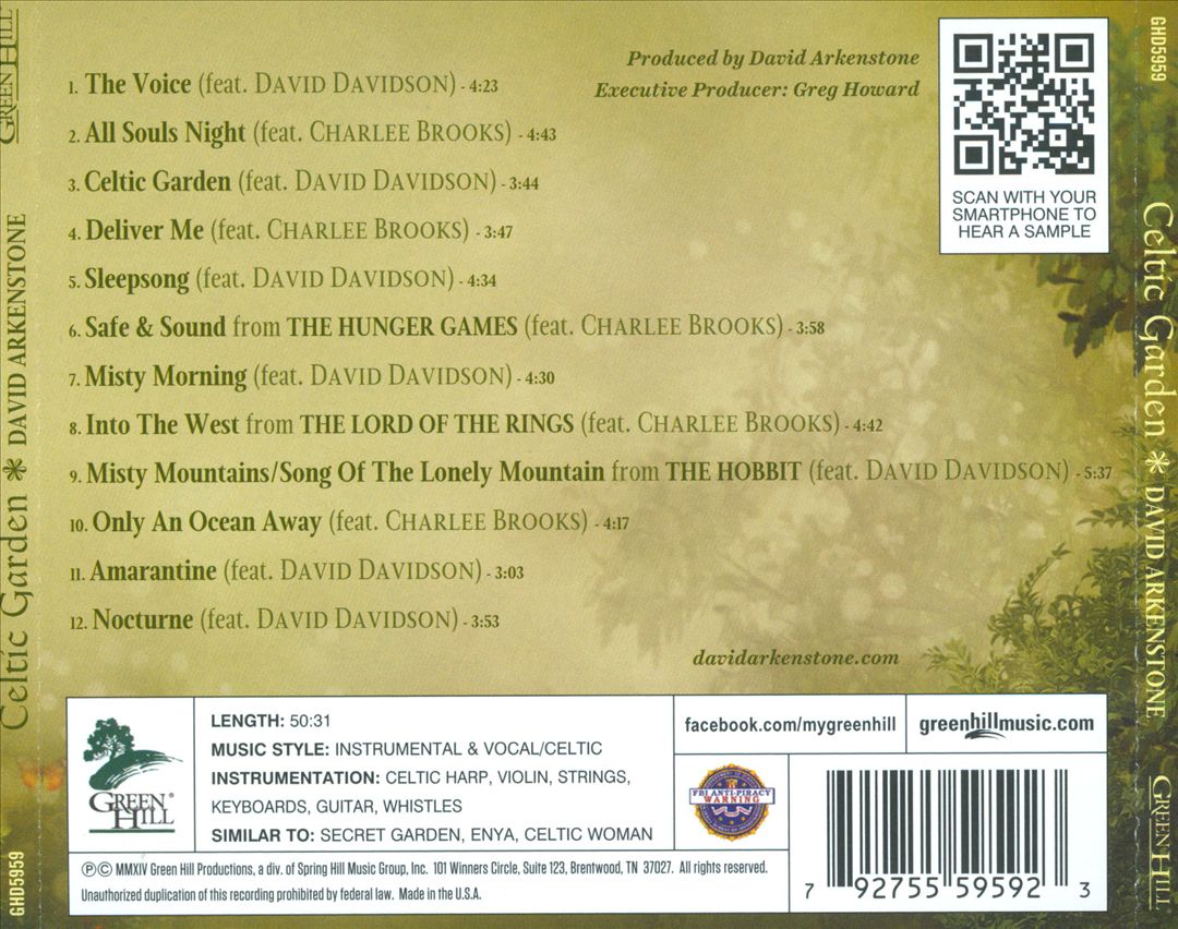 Celtic Garden: A Celtic Tribute to the Music of Sarah Brightman, Enya, Celtic Woman, Secret Garden and More cover art
