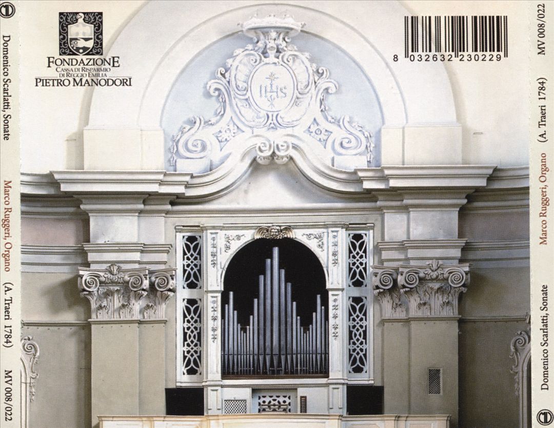 Domenico Scarlatti: XXIV Sonate per organo cover art