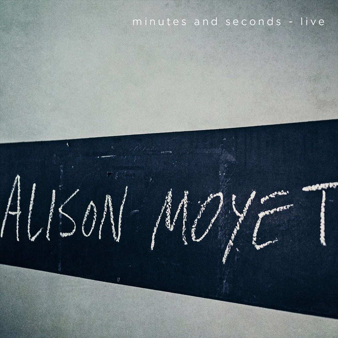 Minutes and Seconds: Live cover art