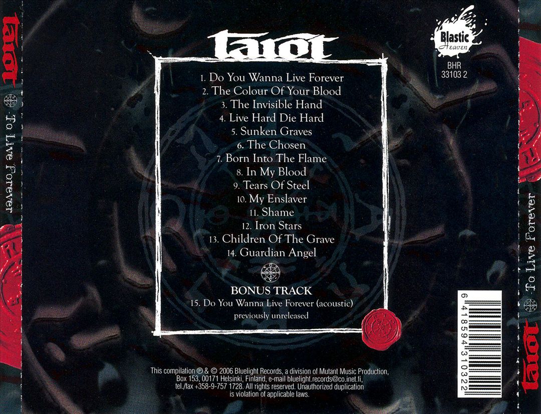 To Live Forever [Bonus Track] cover art