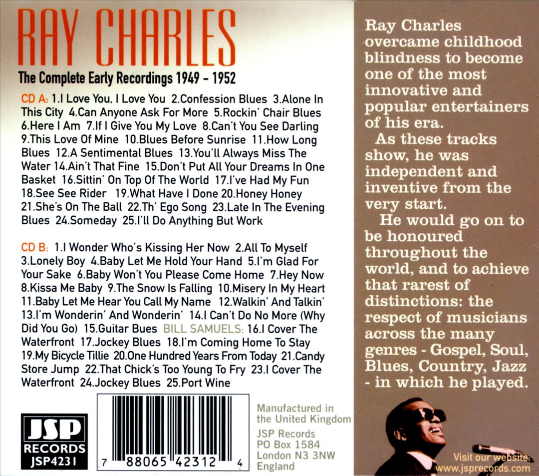 Complete Early Recordings 1949-1952 cover art