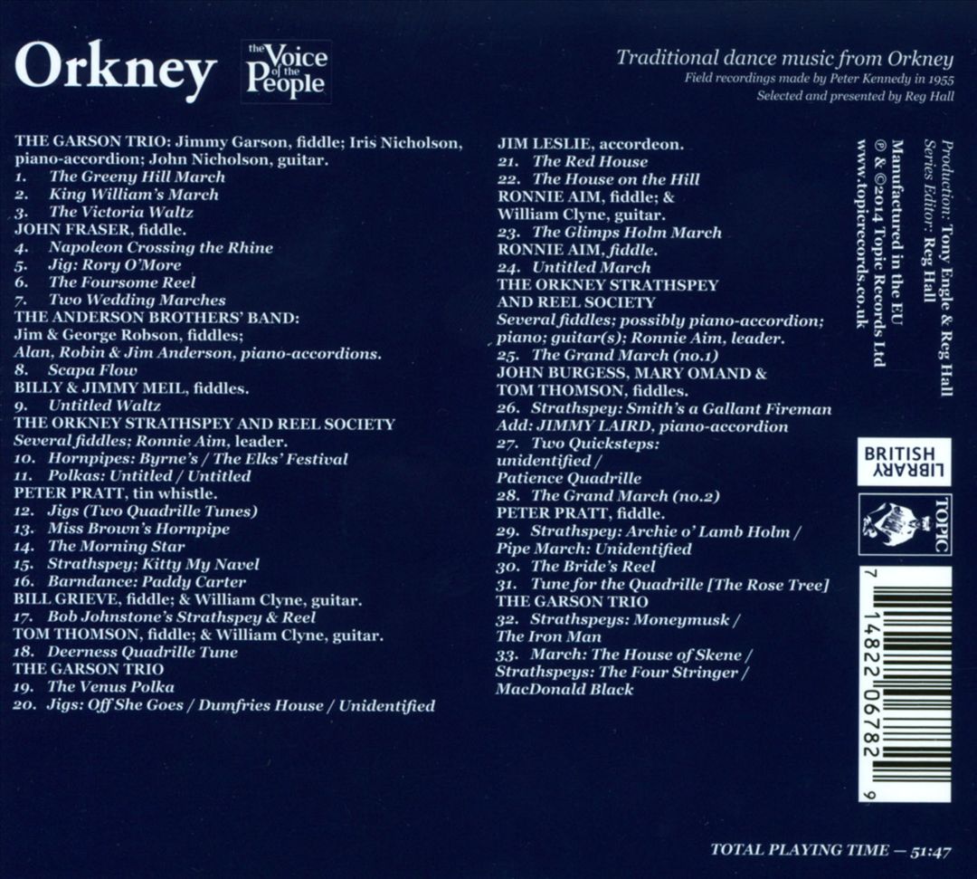 Orkney: Traditional Dance Music from Orkney cover art
