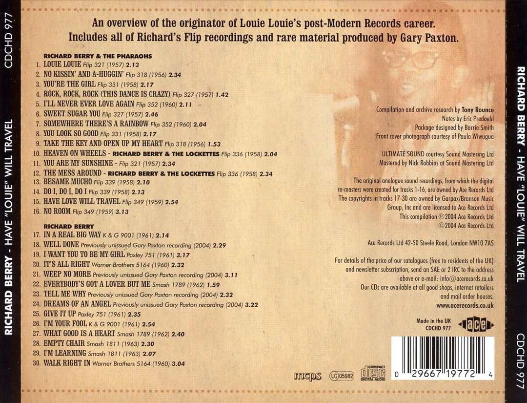 Have "Louie" Will Travel cover art