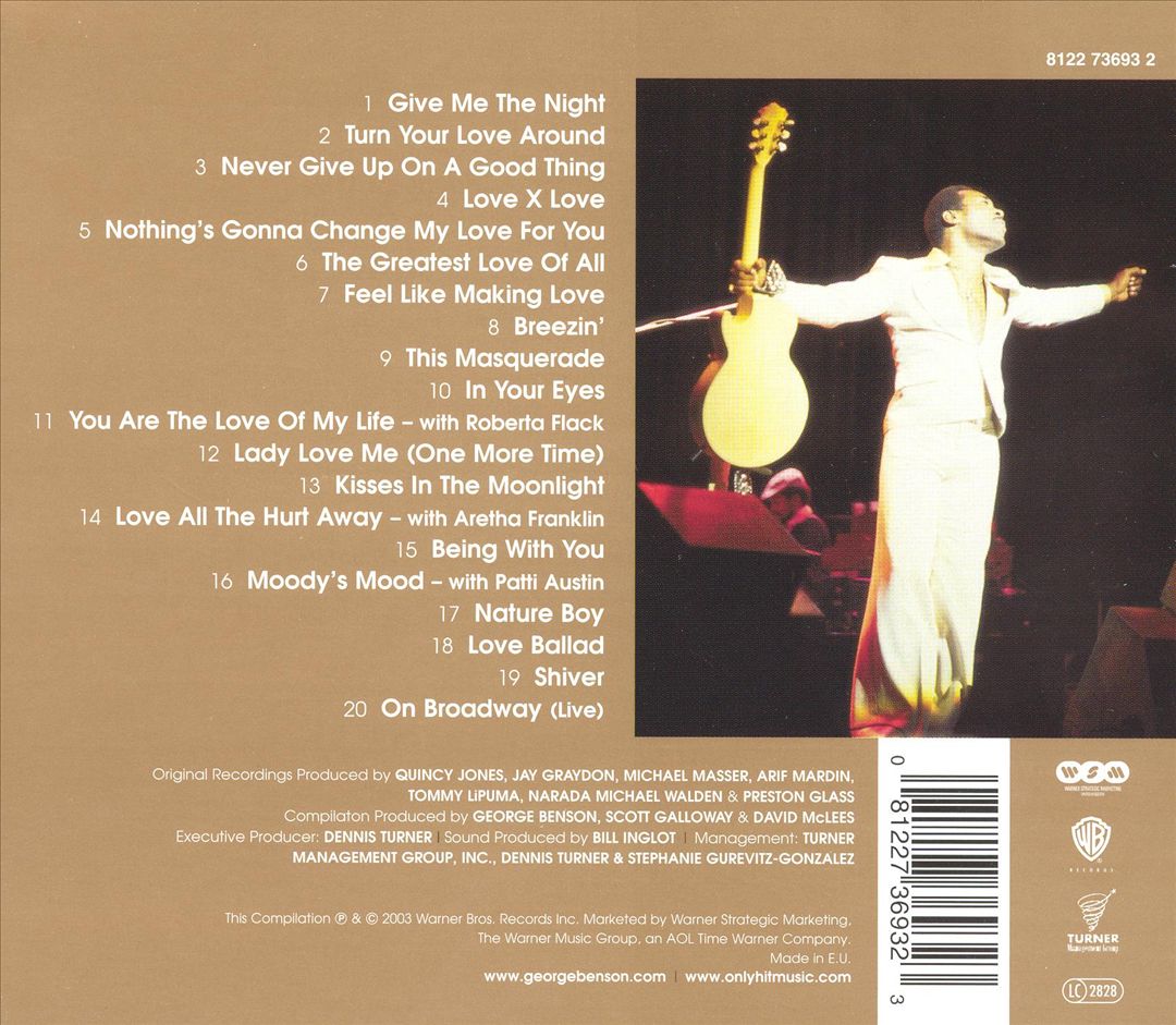 Very Best of George Benson: The Greatest Hits of All cover art