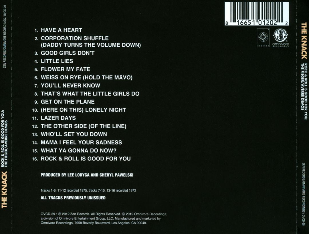 Rock & Roll Is Good for You: The Fieger/Averre Demos cover art