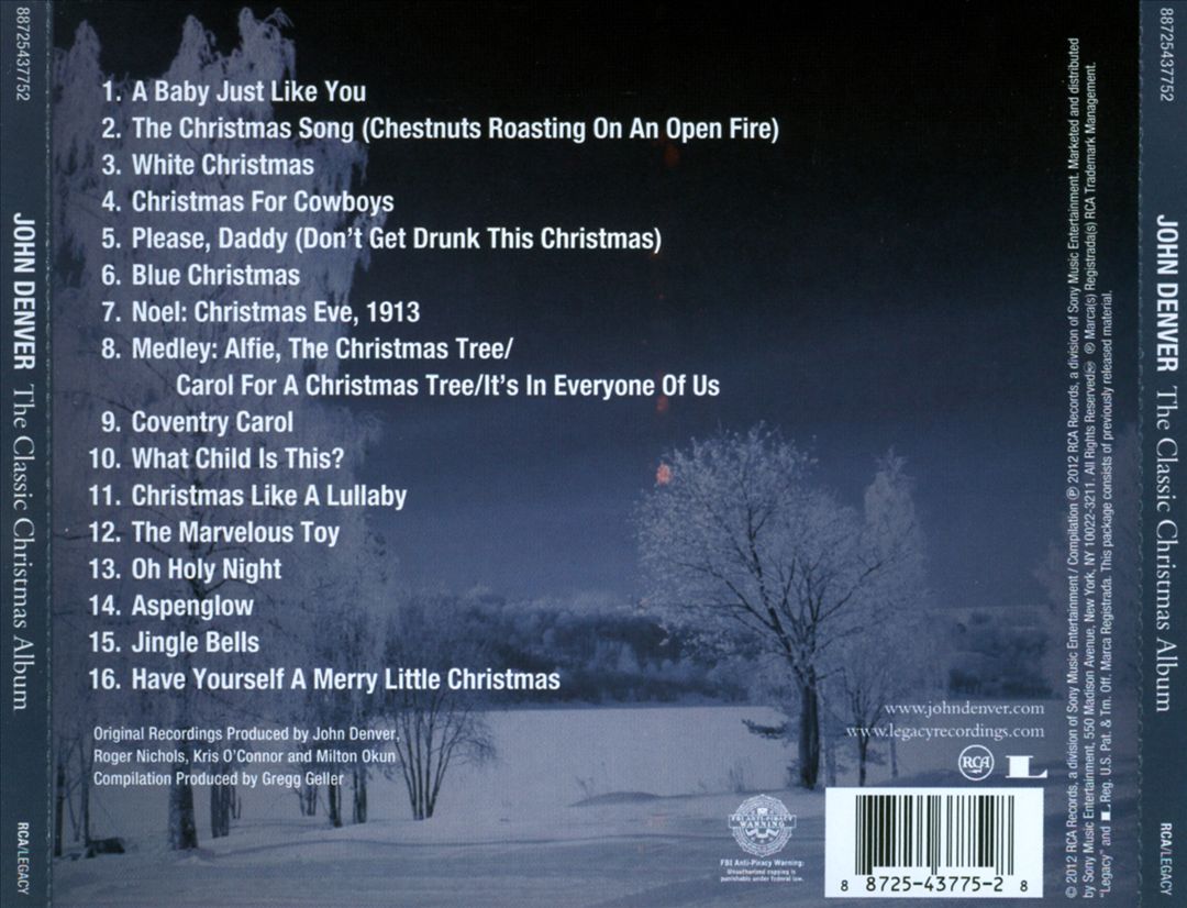 Classic Christmas Album cover art