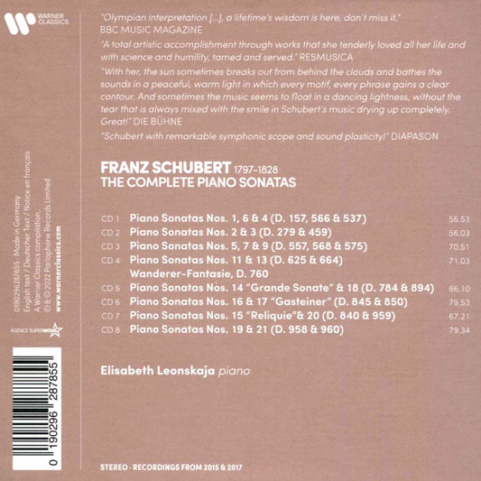Schubert: The Complete Piano Sonatas cover art