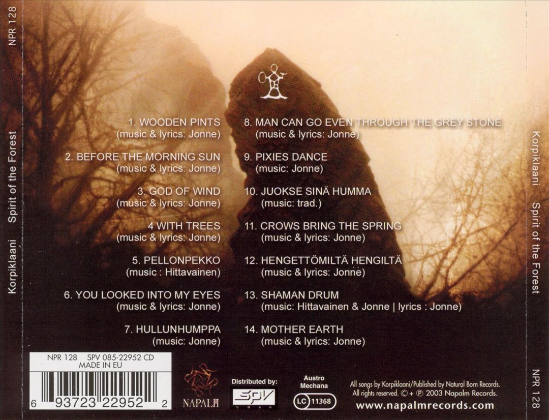 Spirit of the Forest cover art