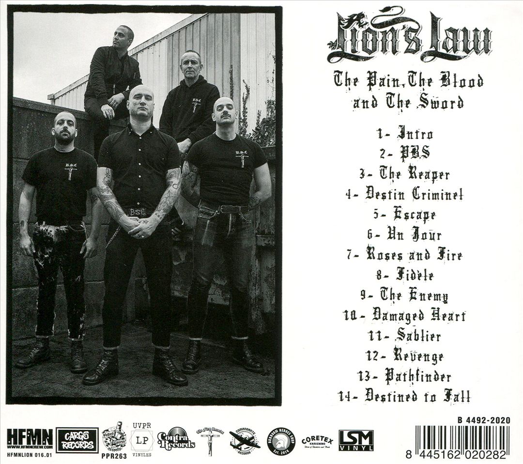 Pain, the Blood and the Sword cover art