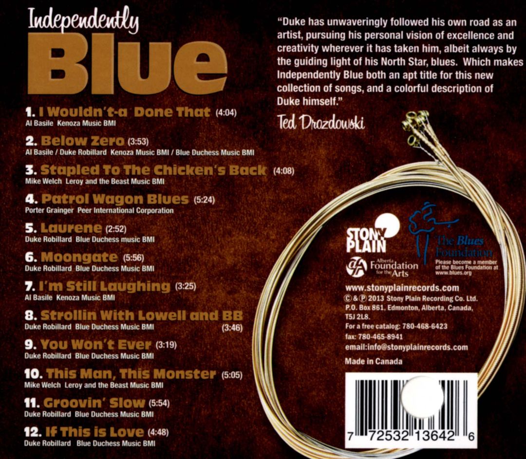 Independently Blue cover art