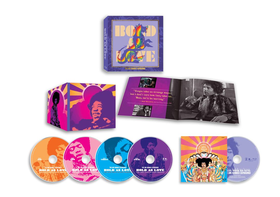Bold As Love [4CD/Blu-Ray Audio Box] cover art