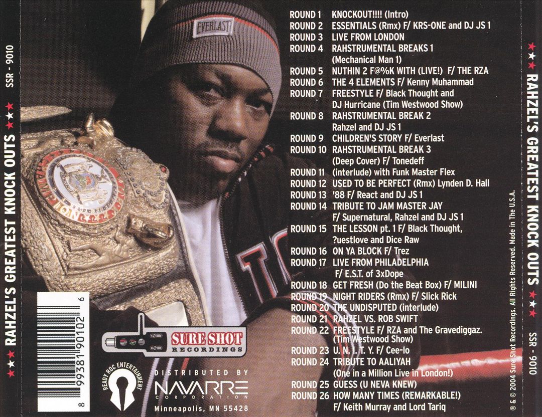 Rahzel's Greatest Knockouts cover art