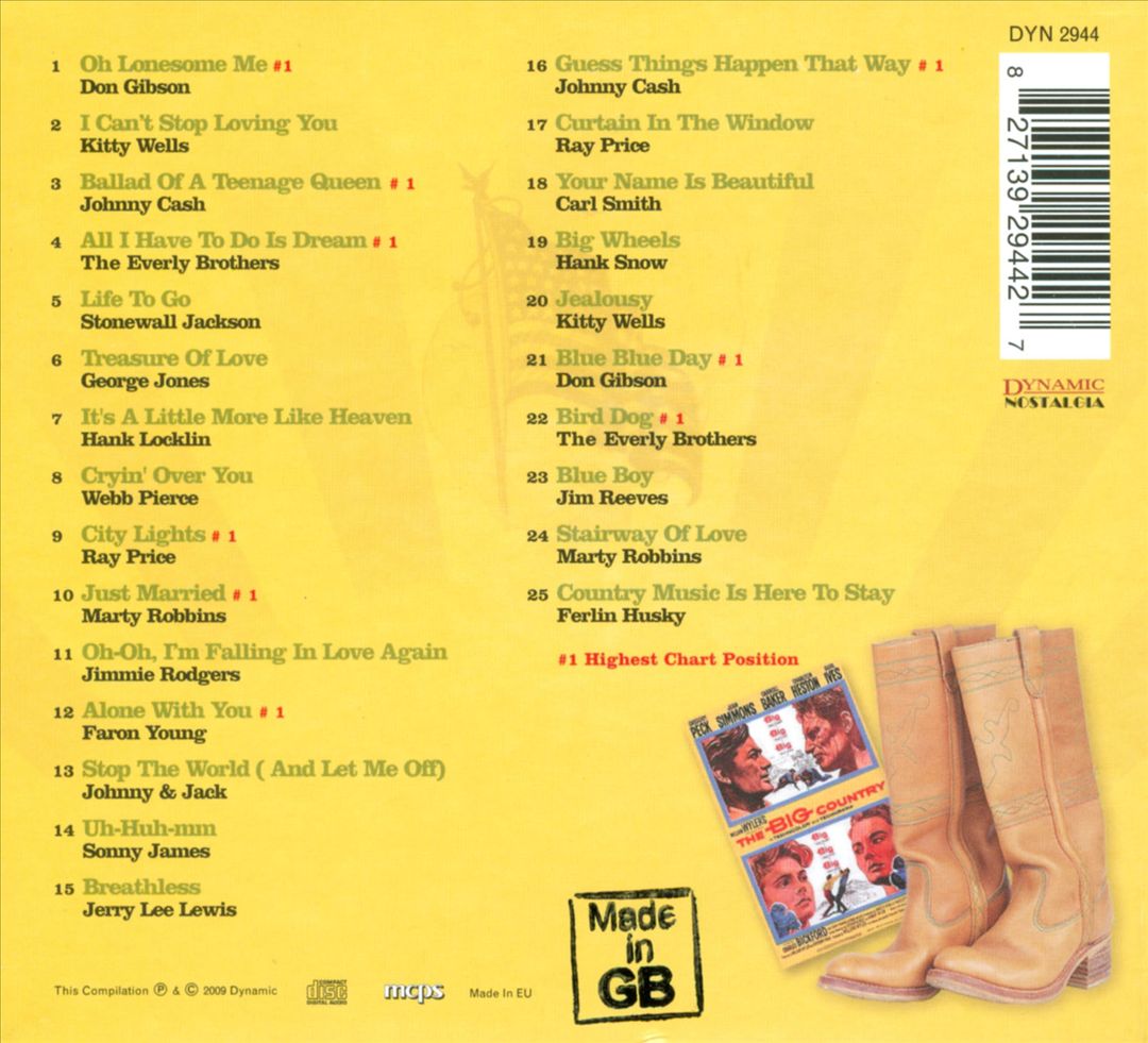 Country Hit Parade 1958 cover art