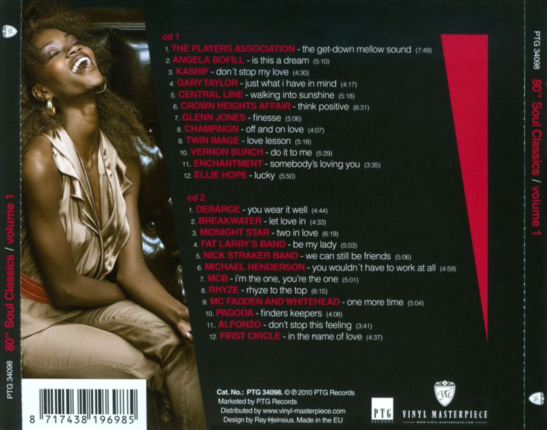 '80s Soul Classics, Vols. 1–5 cover art