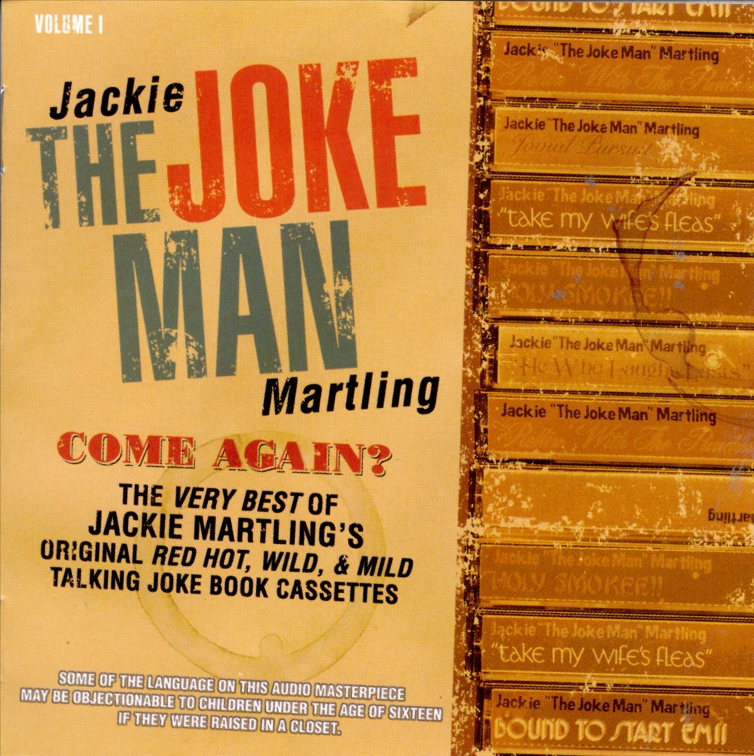 Very Best of Jackie Martling's Talking Joke Book Cassettes, Vol. 1 cover art