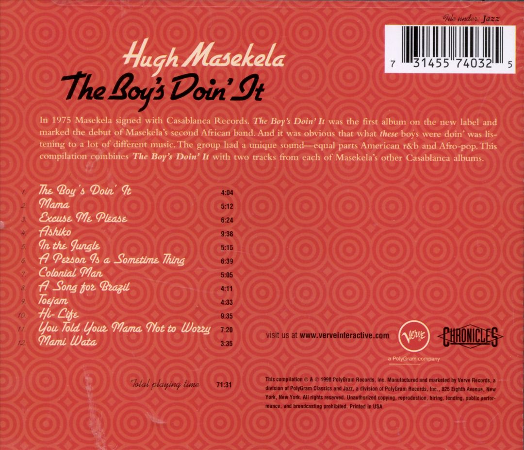 Boy's Doin' It cover art