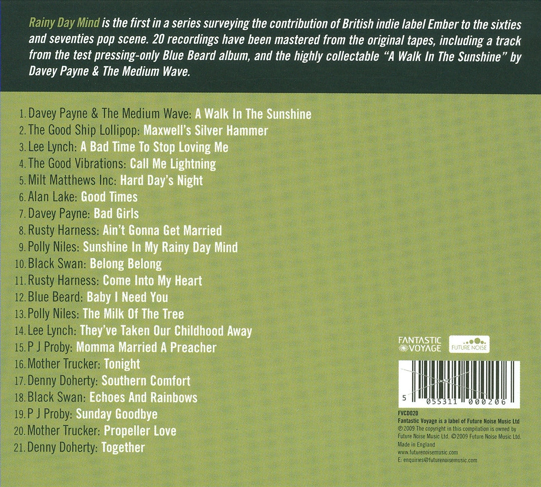 Rainy Day Mind: Ember Pop 1969- 1974 cover art