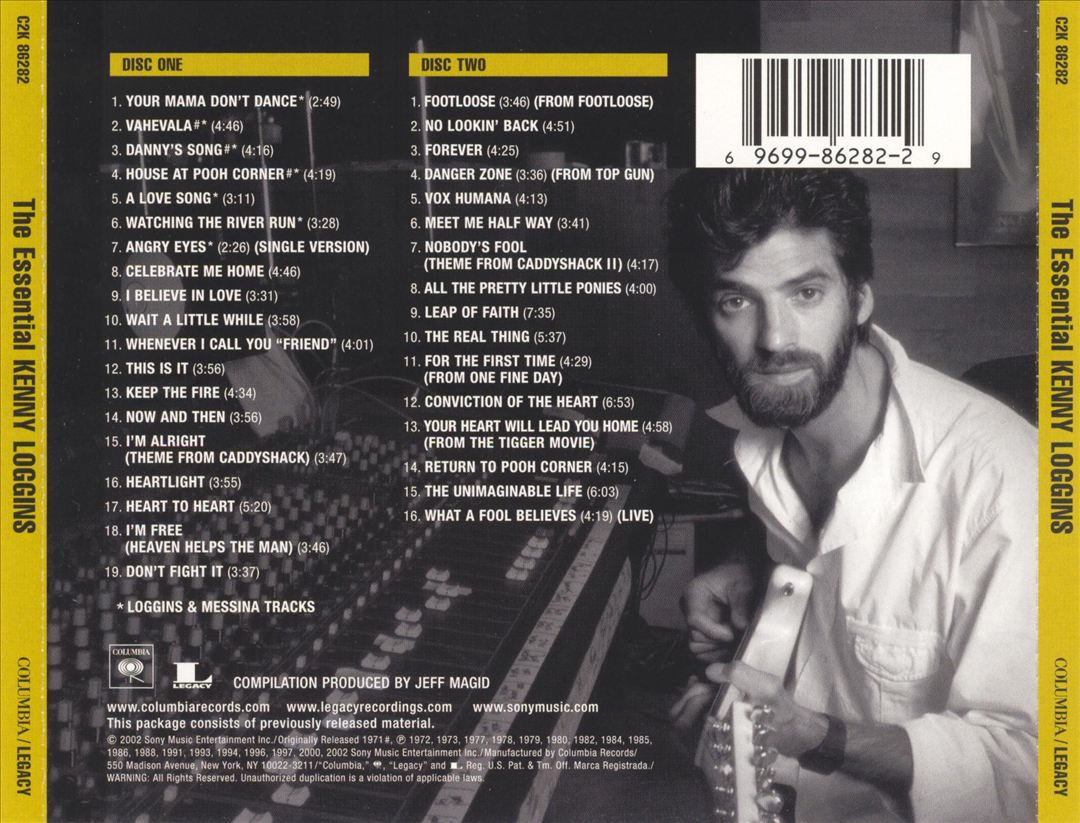 Essential Kenny Loggins cover art