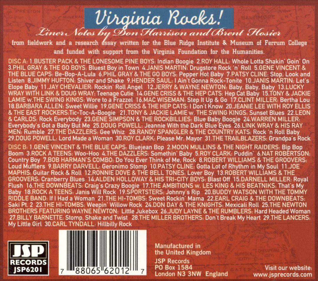 Virginia Rocks! The History of Rockabilly in the Commonowealth cover art