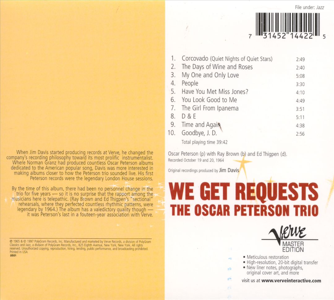 We Get Requests cover art