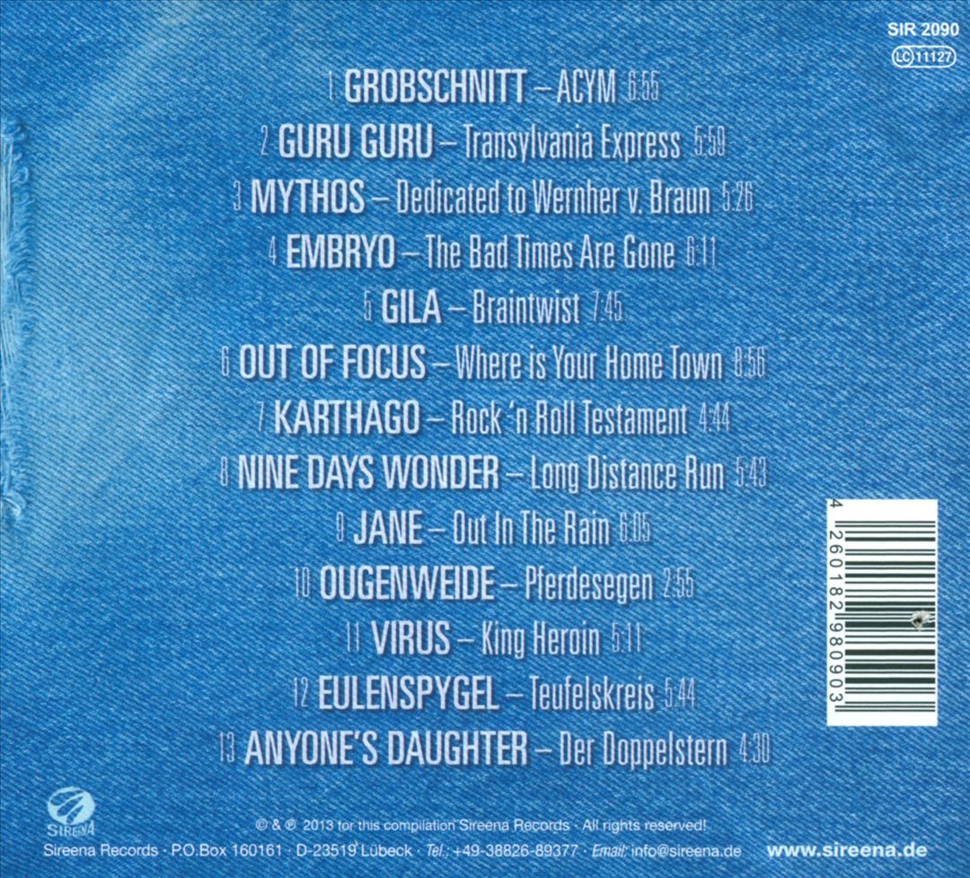 Live Kraut: Live Rock Explosions from the Heyday of Krautrock! cover art